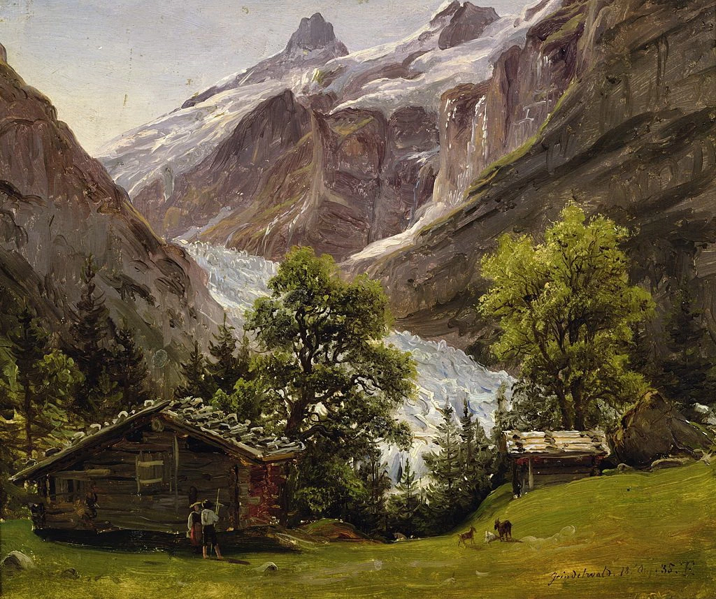 Il ghiacciaio Grindelwald - Svizzera, Bergen Kunstmuseum